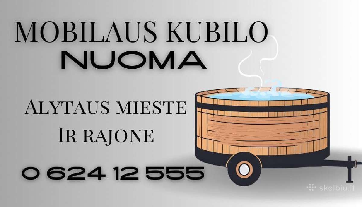 Mobilaus Kubilo ir pirties nuoma Alytuje - nuotraukos Nr. 2
