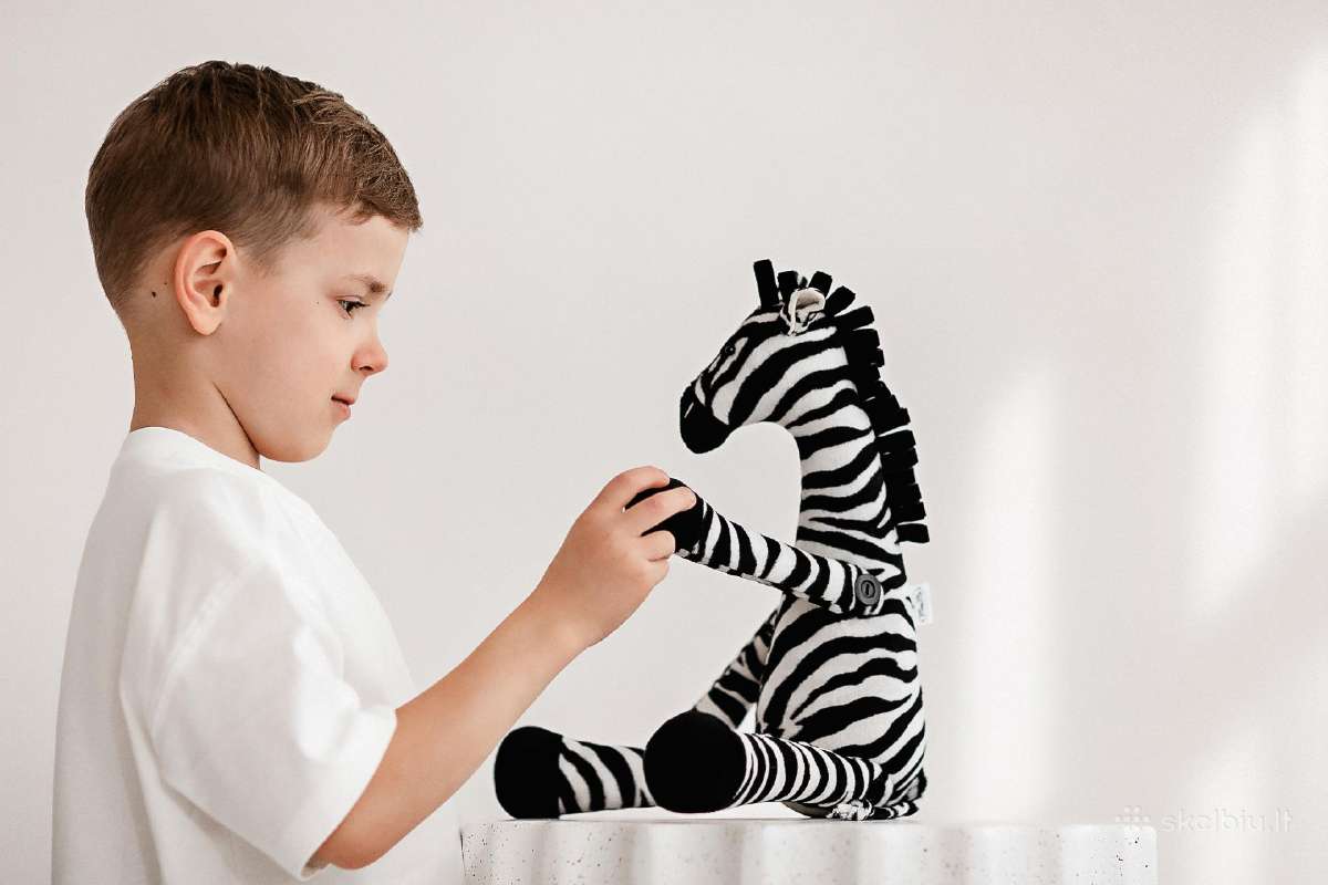 Rankų Darbo Žaislas Zebras