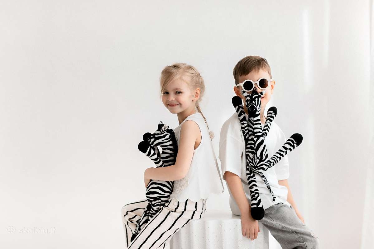 Rankų Darbo Žaislas Zebras - nuotraukos Nr. 9