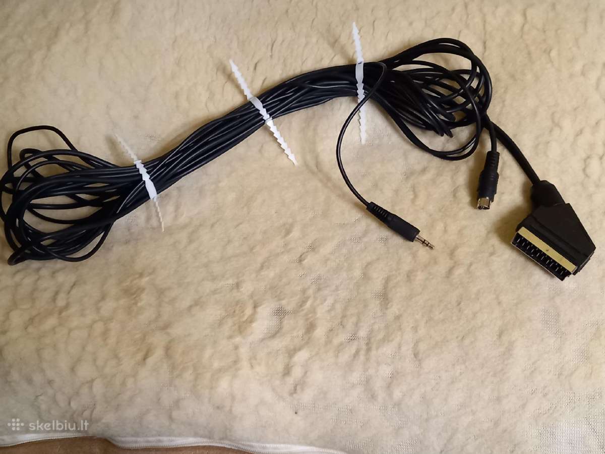 Scart - Video S - audio - kabelis