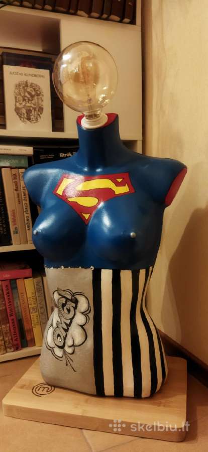Išskirtinis pop art stiliaus šviestuvas