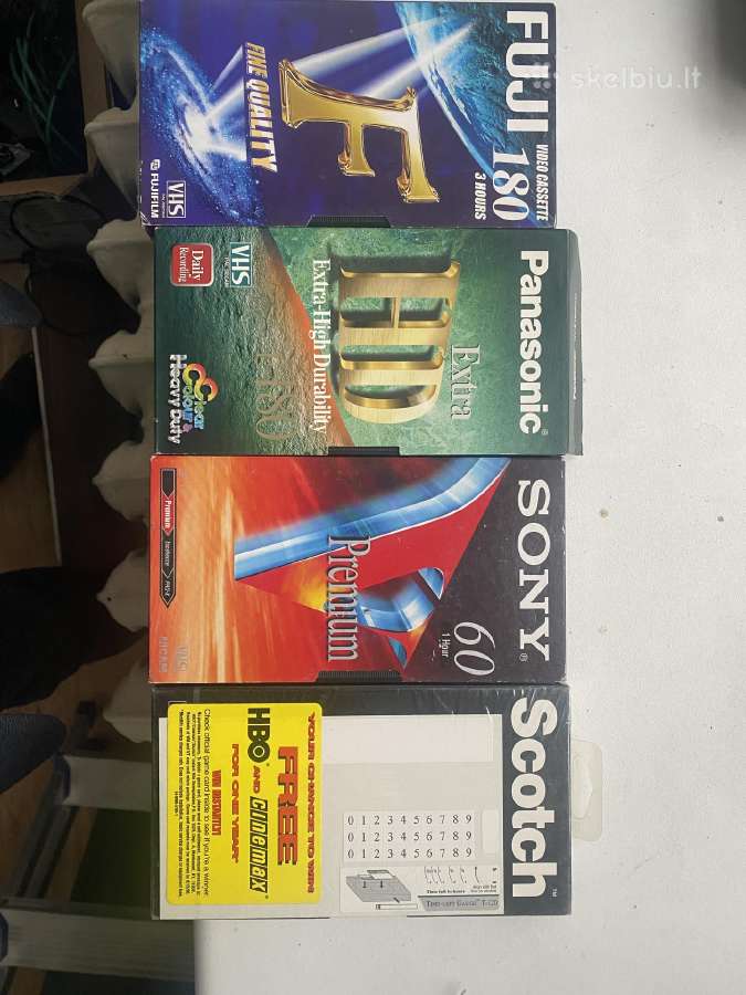 Naudotos Vhs kasetės - nuotraukos Nr. 3