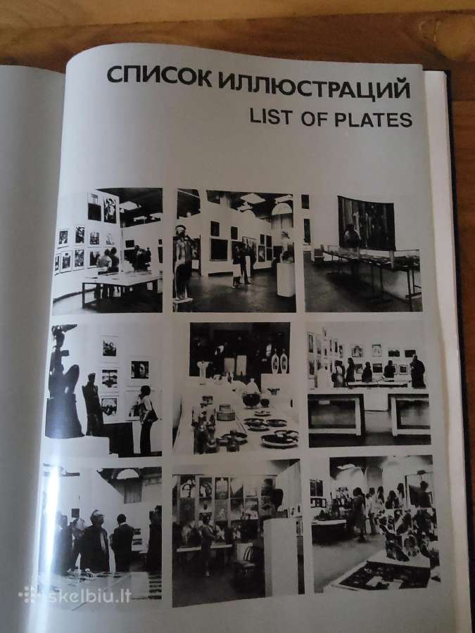 1984 m.maskvoje išleistas tapybos ir skulptūros AL - nuotraukos Nr. 7