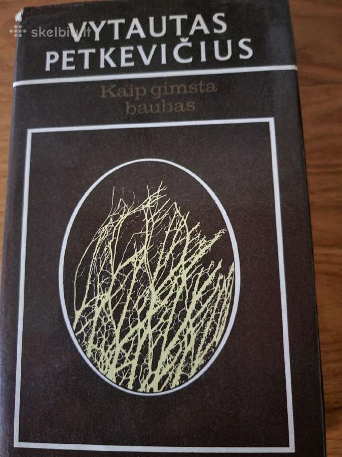 1990 m.vytauto Petkevičiaus knyga