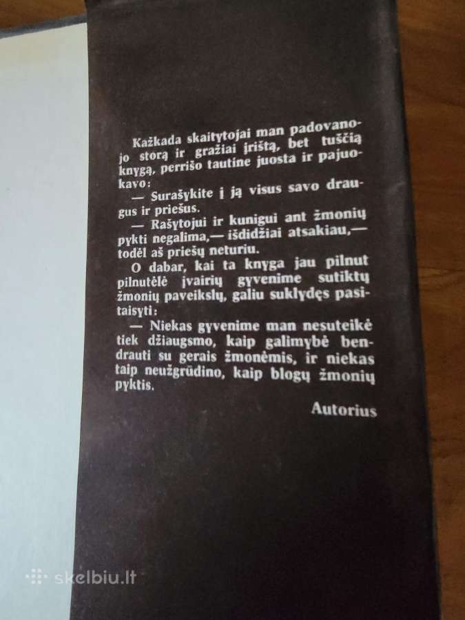 1990 m.vytauto Petkevičiaus knyga - nuotraukos Nr. 4