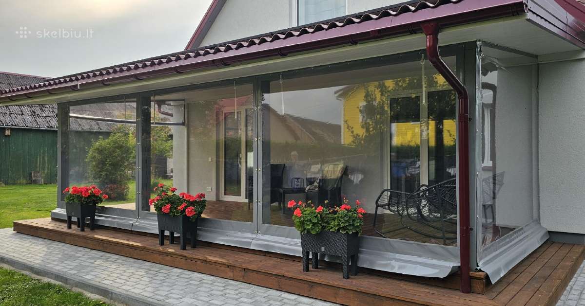 Skaidrūs tentai terasoms ir pavėsinėms - nuotraukos Nr. 4