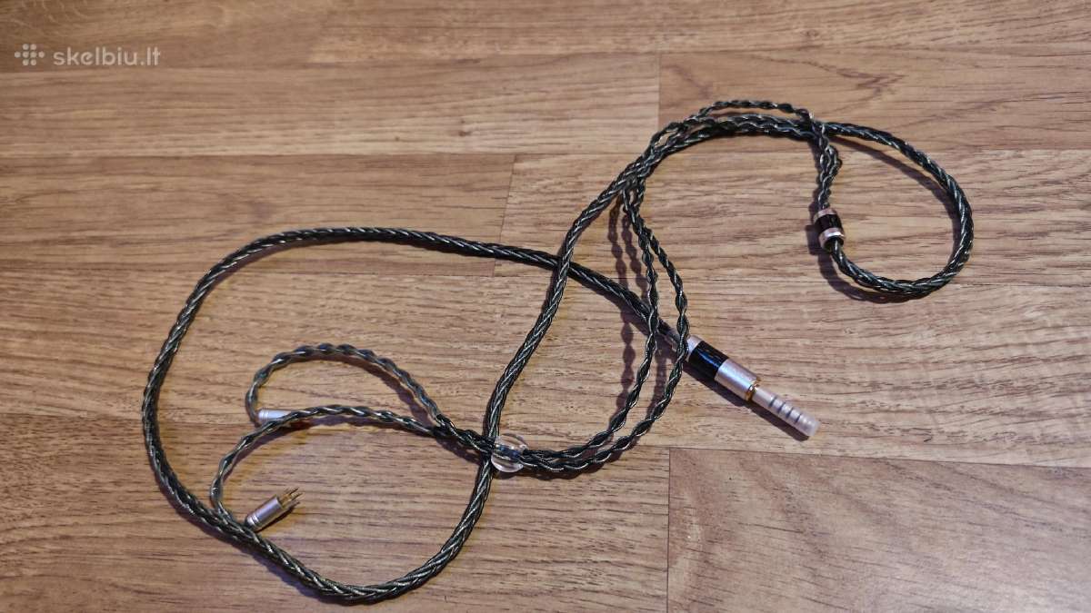 Kabeliai 2pin - 4.4mm ir 2x 3.5mm - 6.3mm arba Xlr - nuotraukos Nr. 2