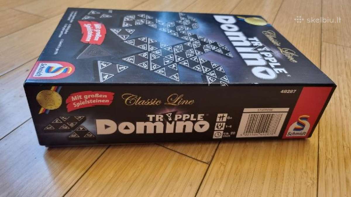 Stalo žaidimas "Tripple Domino" (Triomino)