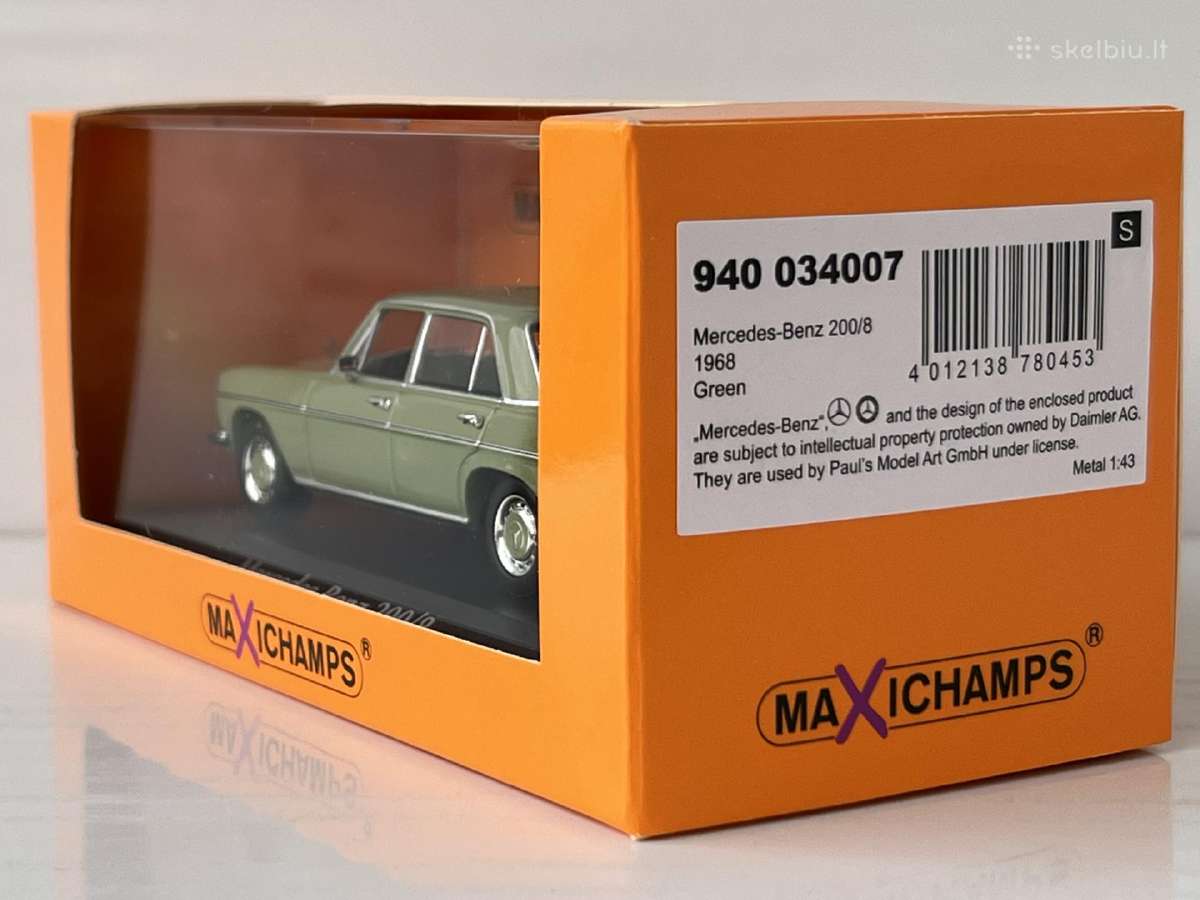 Mercedes Benz 200/8 1:43 - nuotraukos Nr. 8