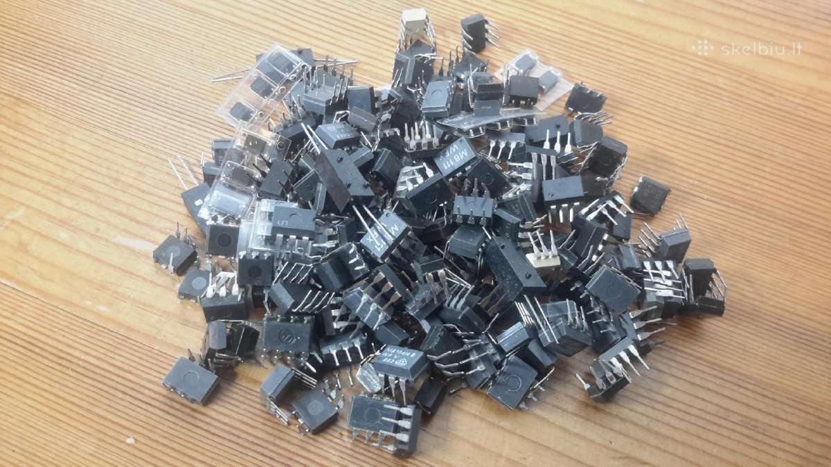 Mikroschemos, optronai - nuotraukos Nr. 5
