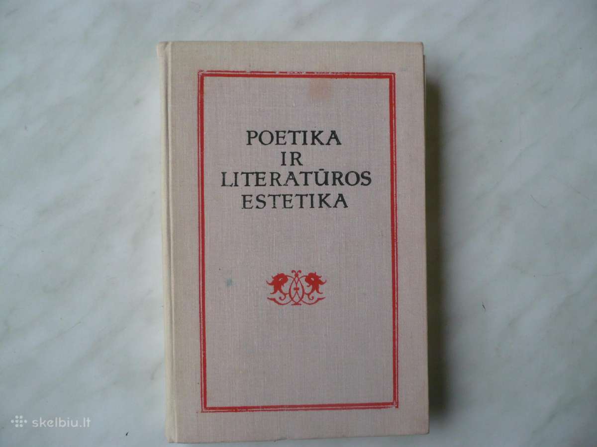 Poetika ir literatūros estetika