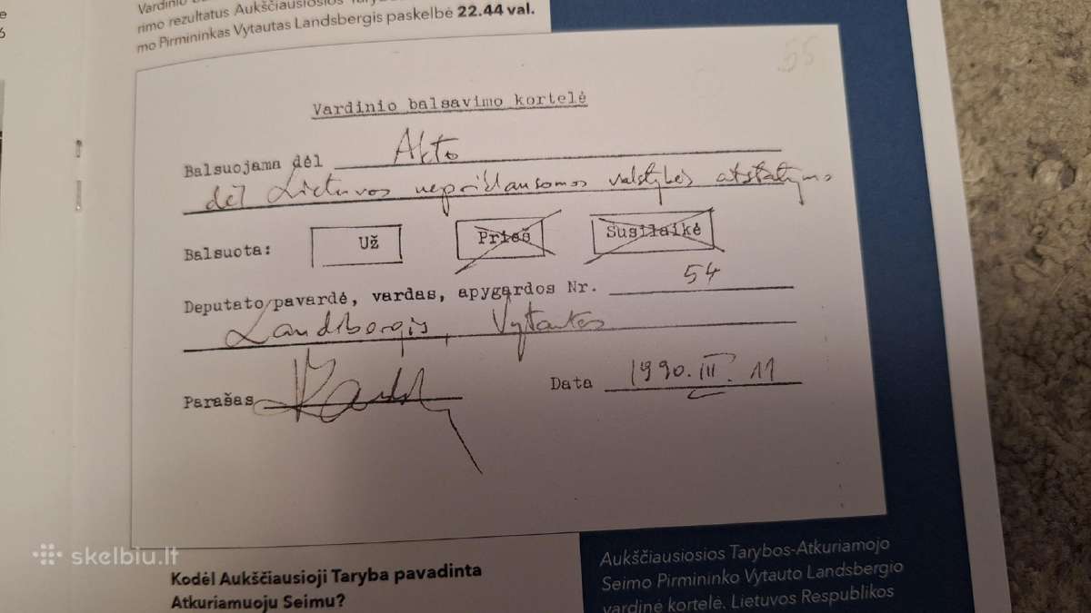 1990 kovo 11 30 atkurtai lietuvos nepriklausomybei - nuotraukos Nr. 5