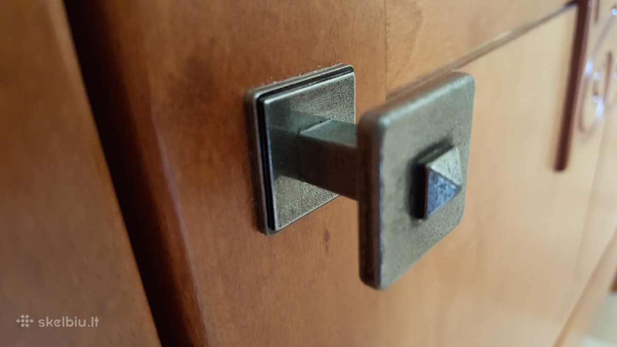 Baldų rankenėlės (4 vnt.) iš metalo - nuotraukos Nr. 4