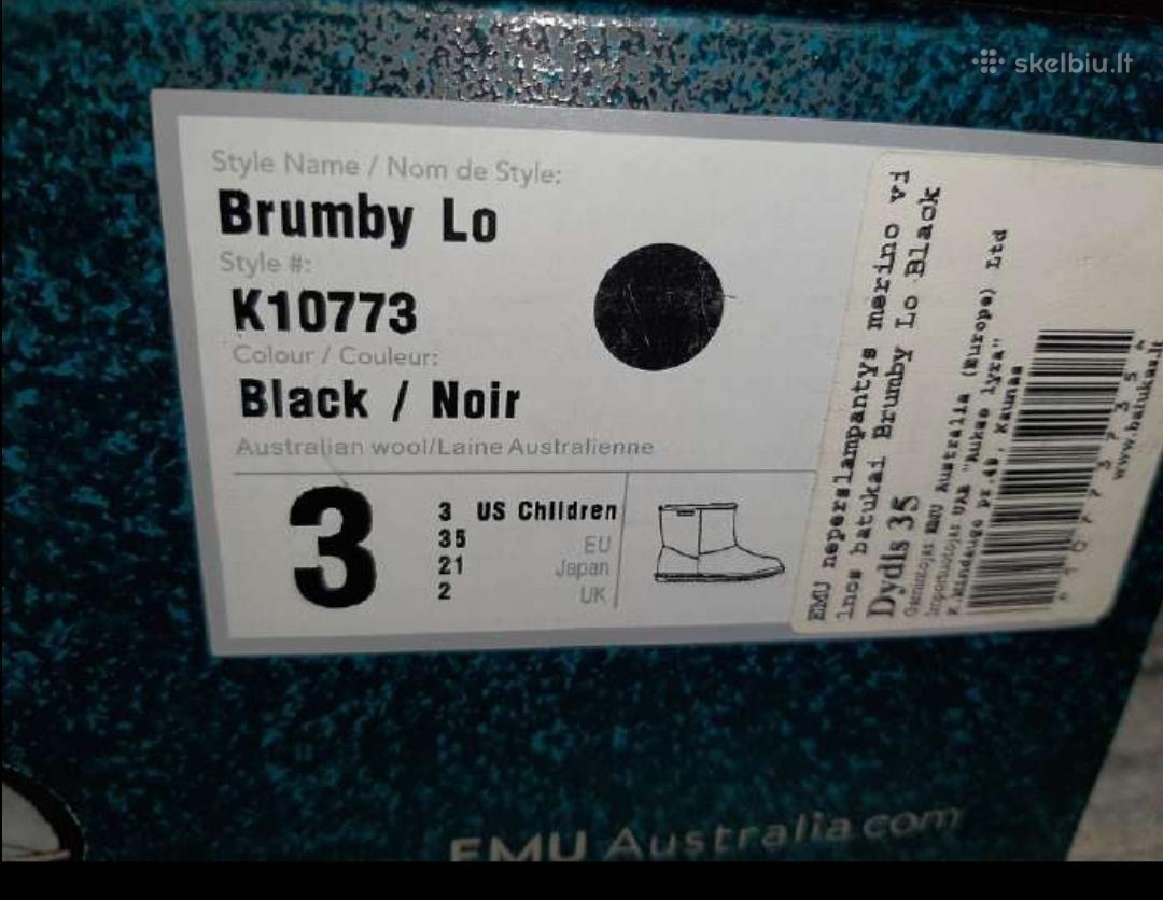 Emu Australia žieminiai batai kaip ( Ugg ) ai - nuotraukos Nr. 3