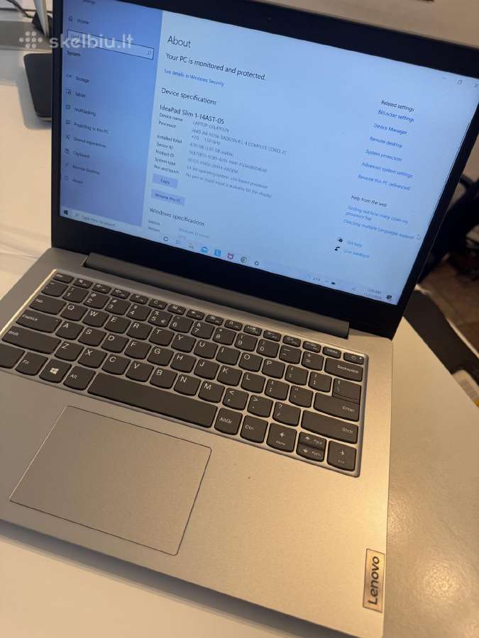 Lenovo ideapad slim 1-14ast amd a4/4gb RAM/256gb