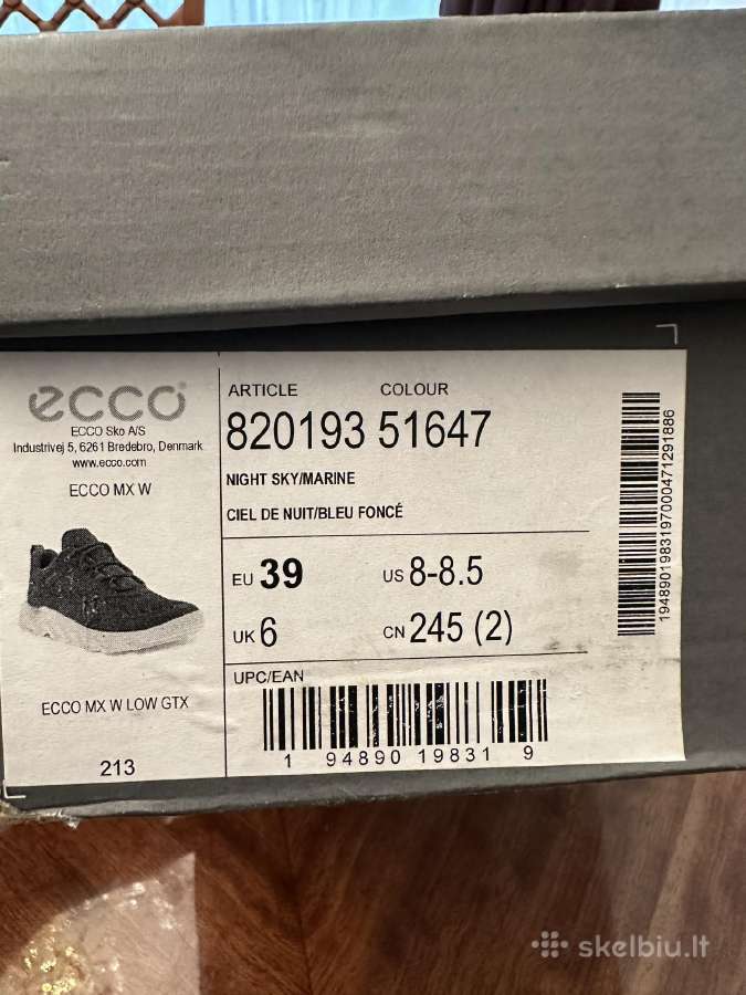 Ecco Mx su Gore-tex, spalva: Night Sky/marine - nuotraukos Nr. 3