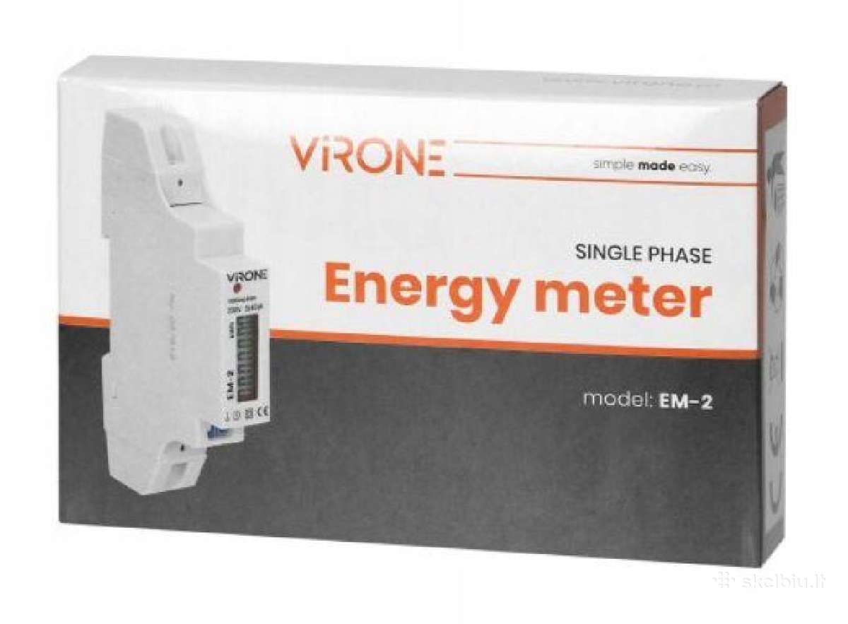 Vienos fazes modulinis elektros skaitiklis