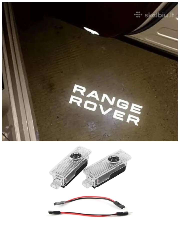 Bmw Audi MB Porsche LED durų logo projektoriai - nuotraukos Nr. 9