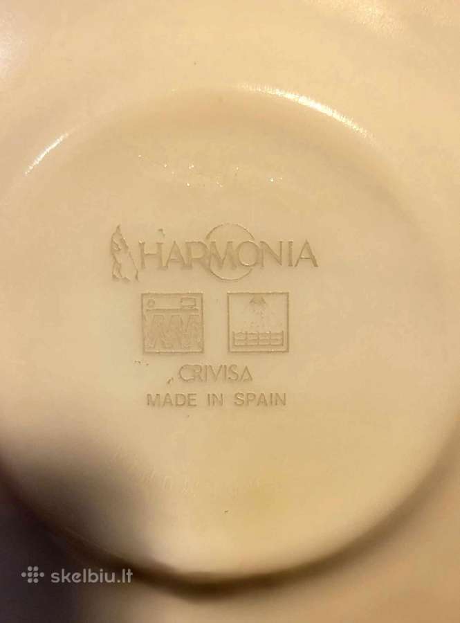 Puodeliai su lėkštutėm Harmonia - nuotraukos Nr. 2