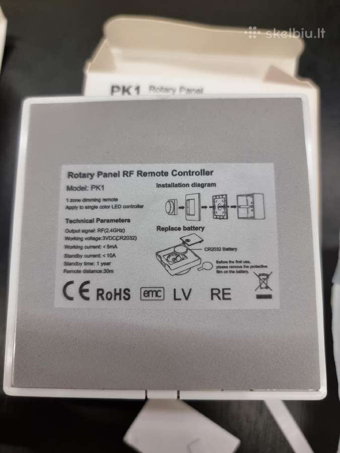 Sviesos reguliatorius. External wireless LED Pk1 - nuotraukos Nr. 4