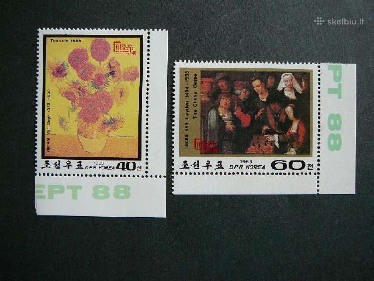 Daile V. van Gogas Koreja 1988 svarus kr032