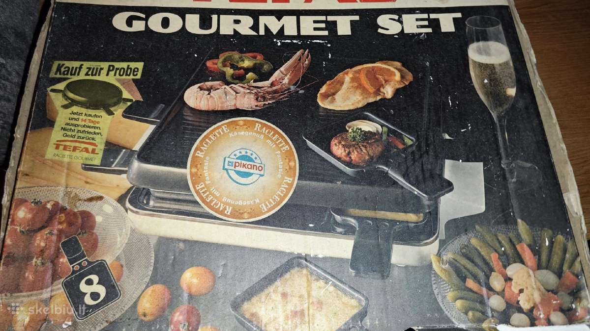 Du elektriniai griliai / keptuves, kepsnines