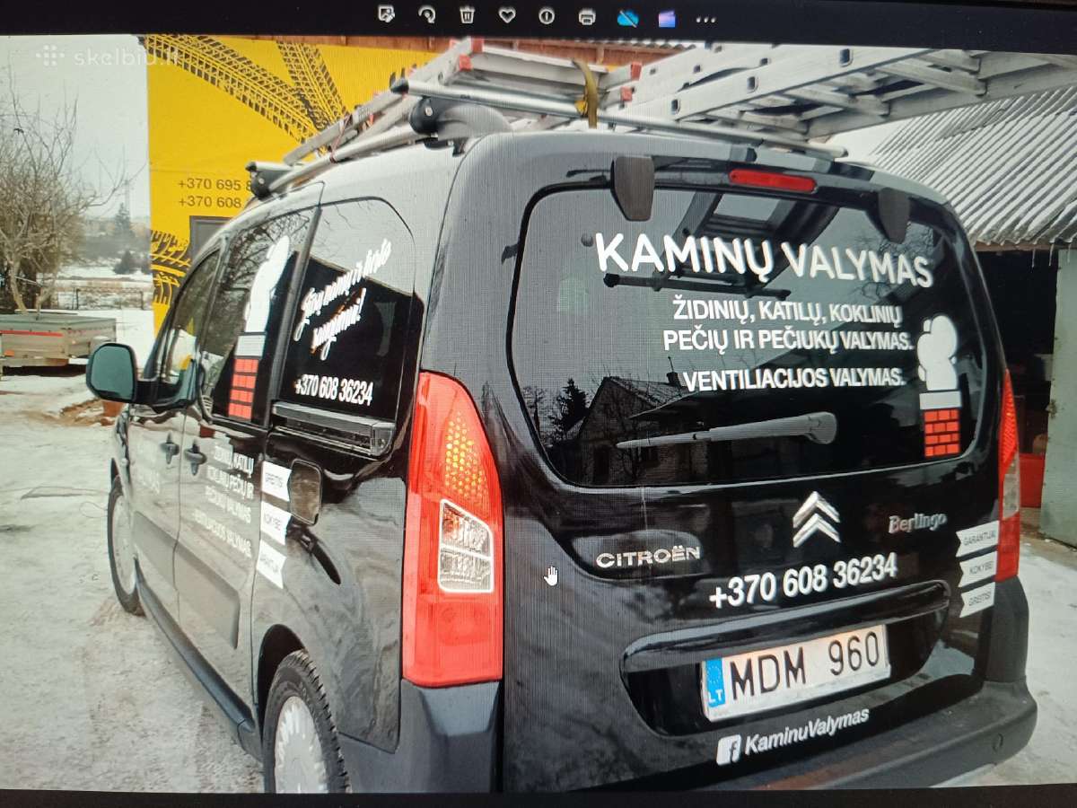 Kaminu ir dumtraukiu valymas.kanalu video apziura - nuotraukos Nr. 3
