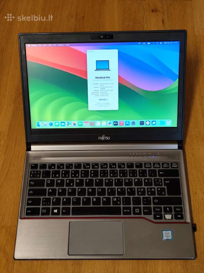 Fujitsu Lifebook E734/i5-4300m/16gb/128gb - nuotraukos Nr. 2