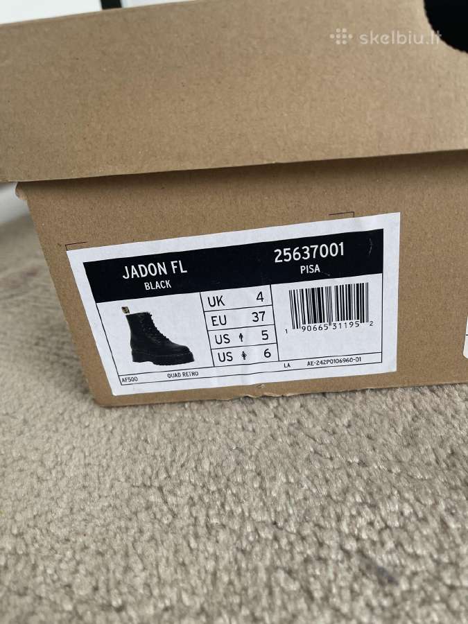 Dr. Martens Jadon silti batai 37 dydis - nuotraukos Nr. 2