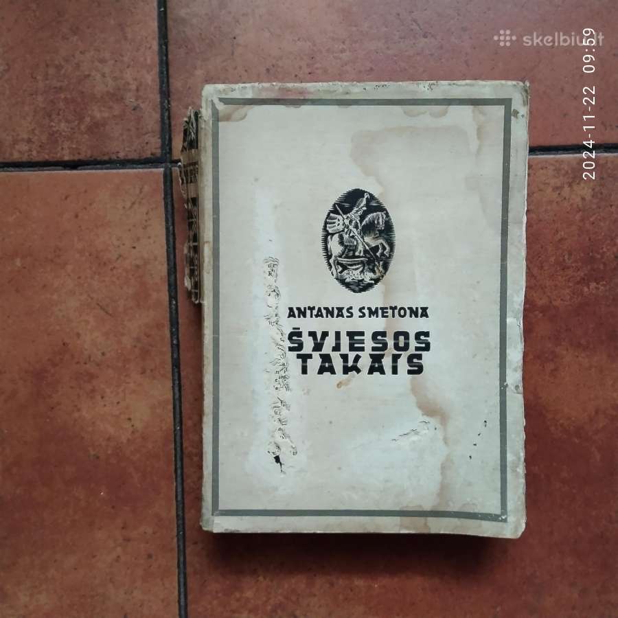 Antanas Smetona "Šviesos takais" 1930 m. II tomas