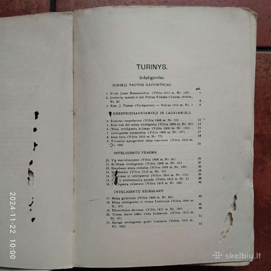 Antanas Smetona "Šviesos takais" 1930 m. II tomas - nuotraukos Nr. 4