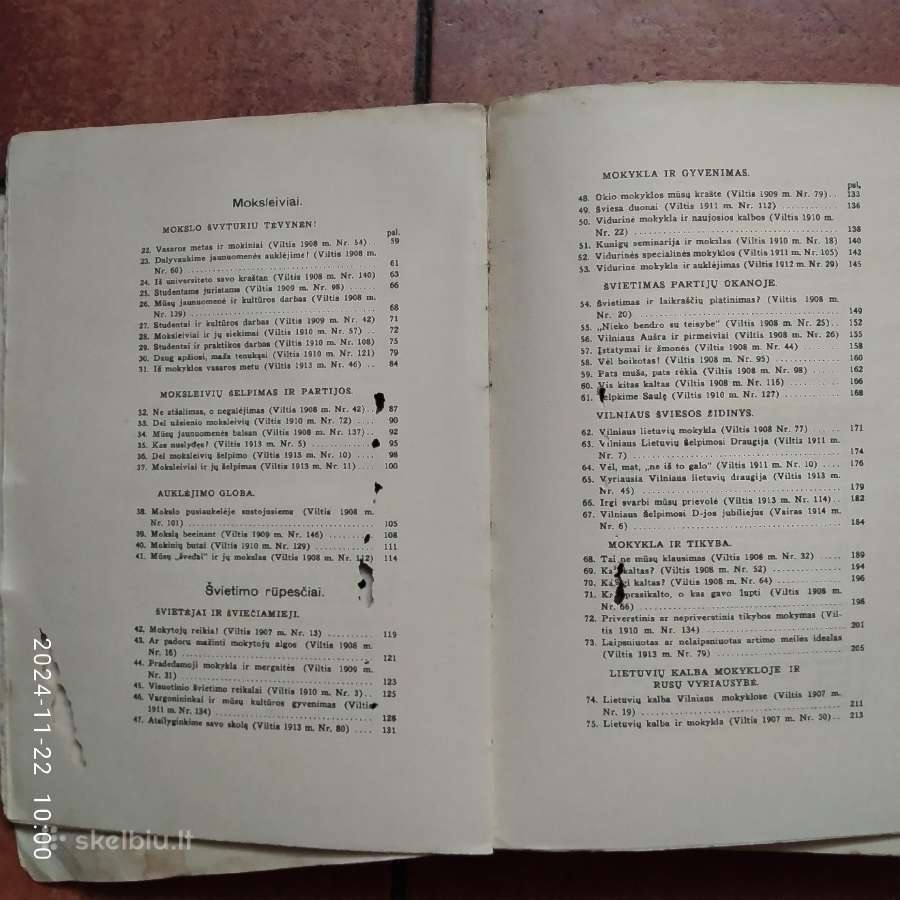 Antanas Smetona "Šviesos takais" 1930 m. II tomas - nuotraukos Nr. 5