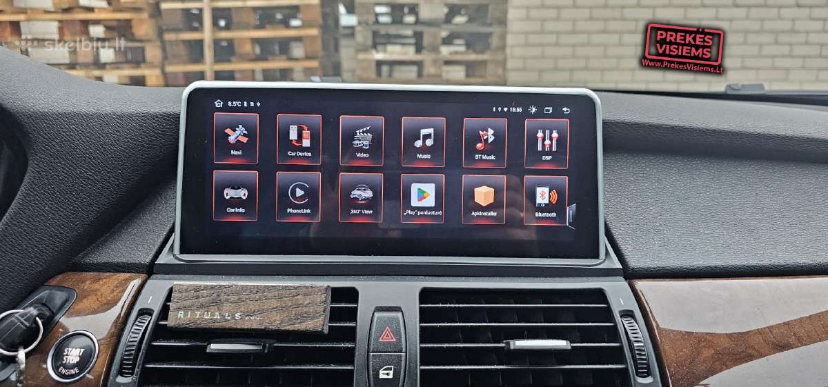 Bmw E70/e71 android multimedija - nuotraukos Nr. 3