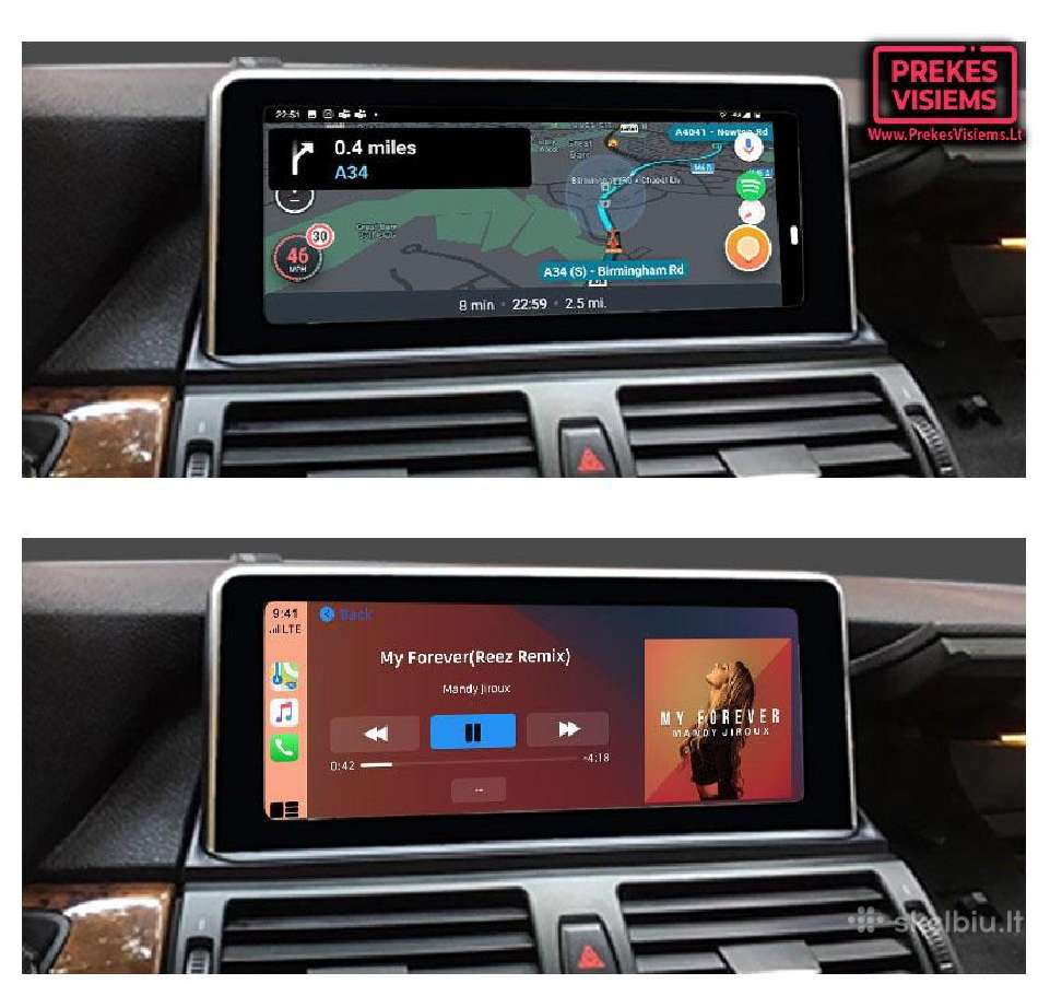Bmw E70/e71 android multimedija - nuotraukos Nr. 6