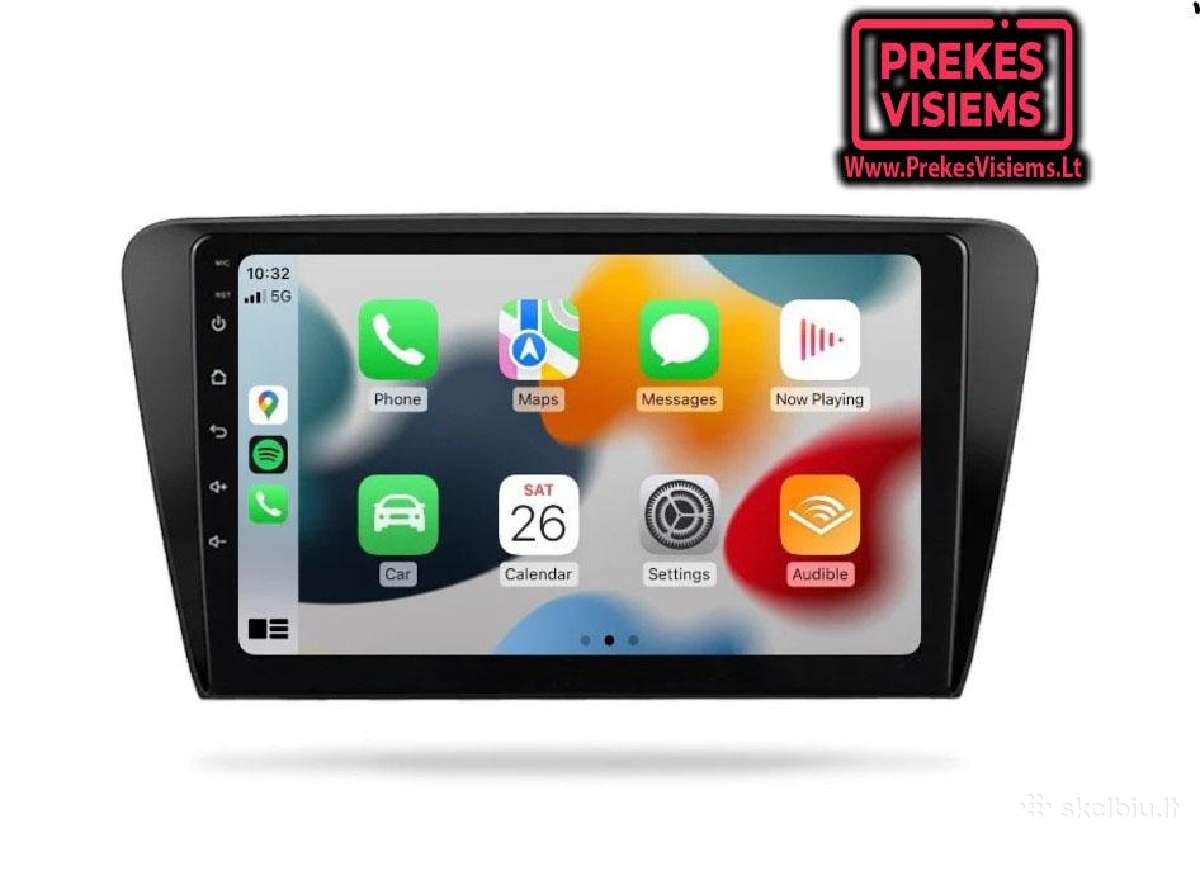 Skoda Octavia 2013-2019 Android Multimedija - nuotraukos Nr. 3
