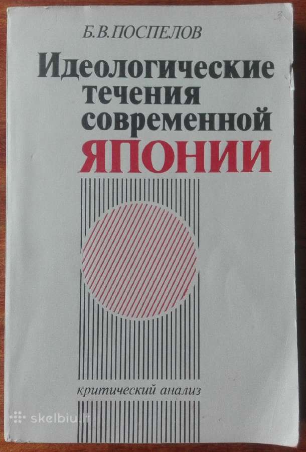 2066. Идеологические Течения Современной Японии