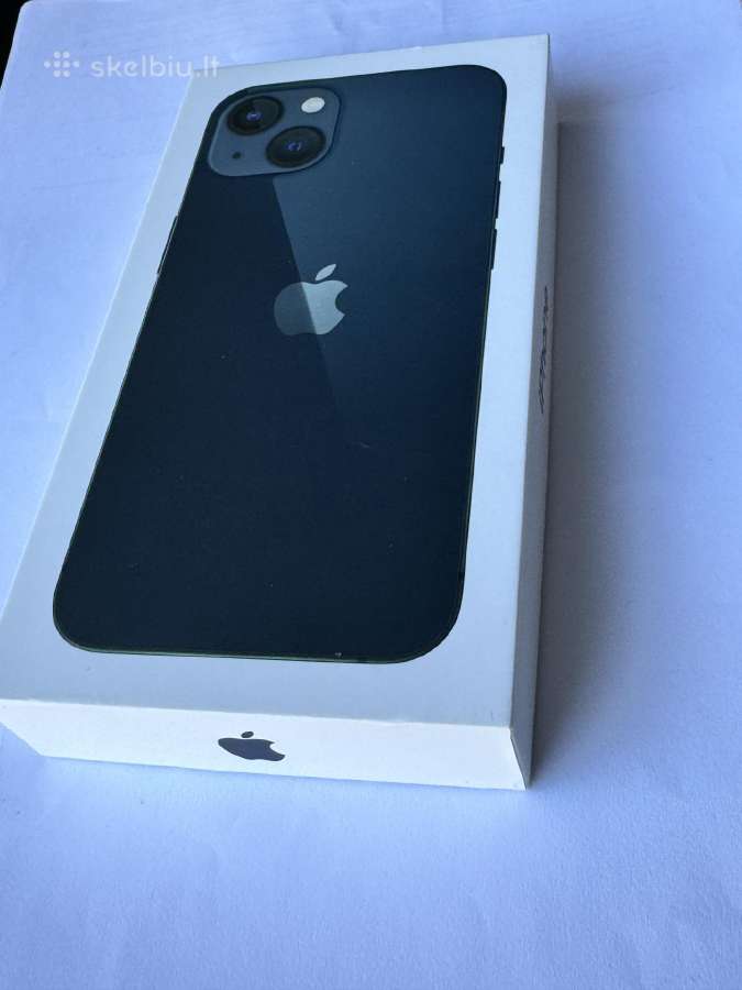 iPhone 13 128gb Midnight blue - nuotraukos Nr. 4