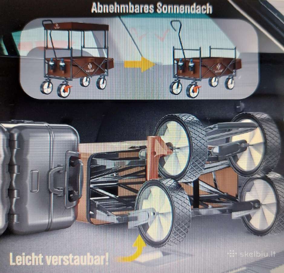 Įvairūs nauji transportavimo karučiai-vežimėliai - nuotraukos Nr. 7
