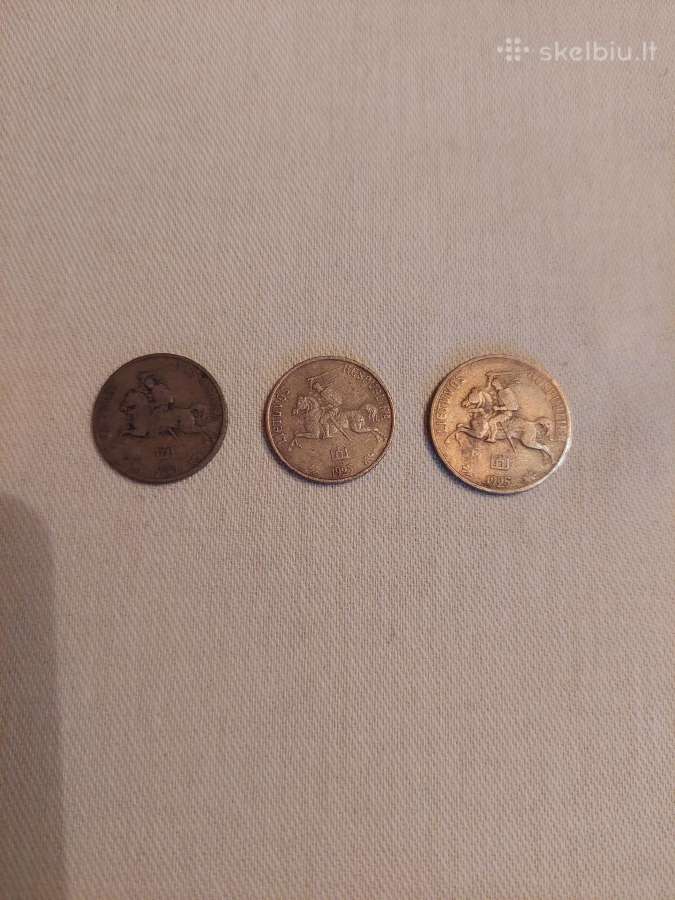Lietuvos Smetoniniai Centai 3 Vnt. Originalus. - nuotraukos Nr. 5