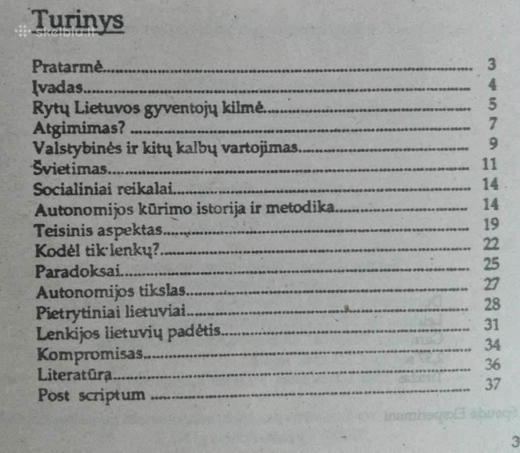 2077. Pietryčių Lietuvos Autonomijos Klausimai - nuotraukos Nr. 2