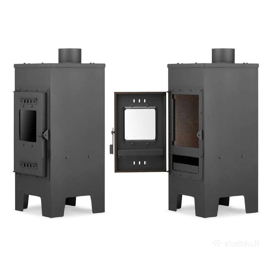 Krosnelė Cezar 9.5 kw, buržuika krosnelės - nuotraukos Nr. 3