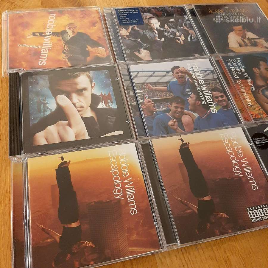 Robbie Williams albumai ir singlai CD - nuotraukos Nr. 2