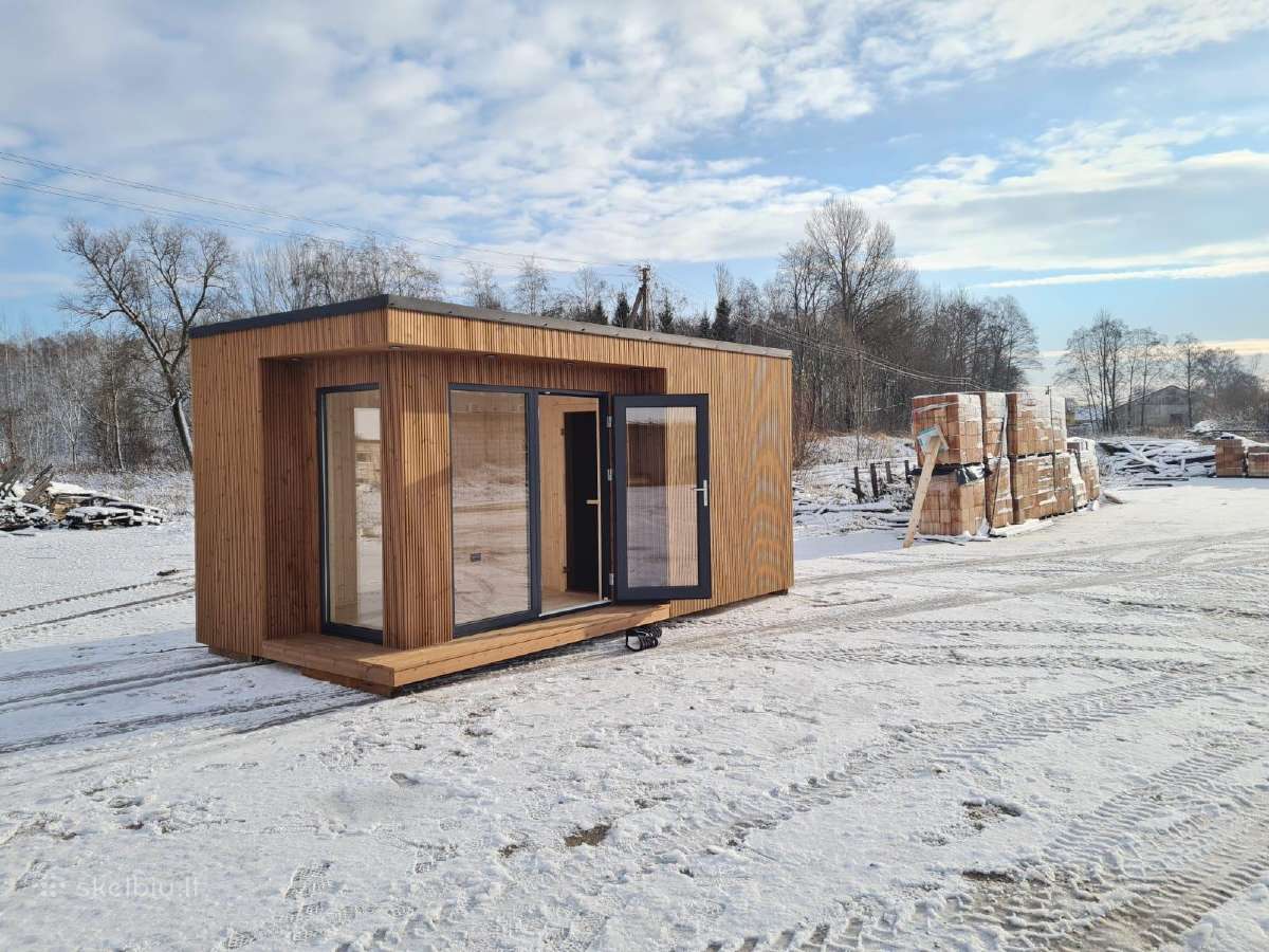 Sauna, Pirtys iš Termo medienos