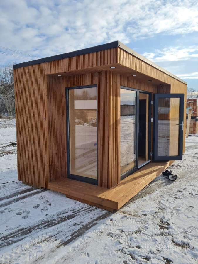 Sauna, Pirtys iš Termo medienos - nuotraukos Nr. 4