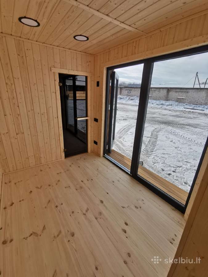 Sauna, Pirtys iš Termo medienos - nuotraukos Nr. 7