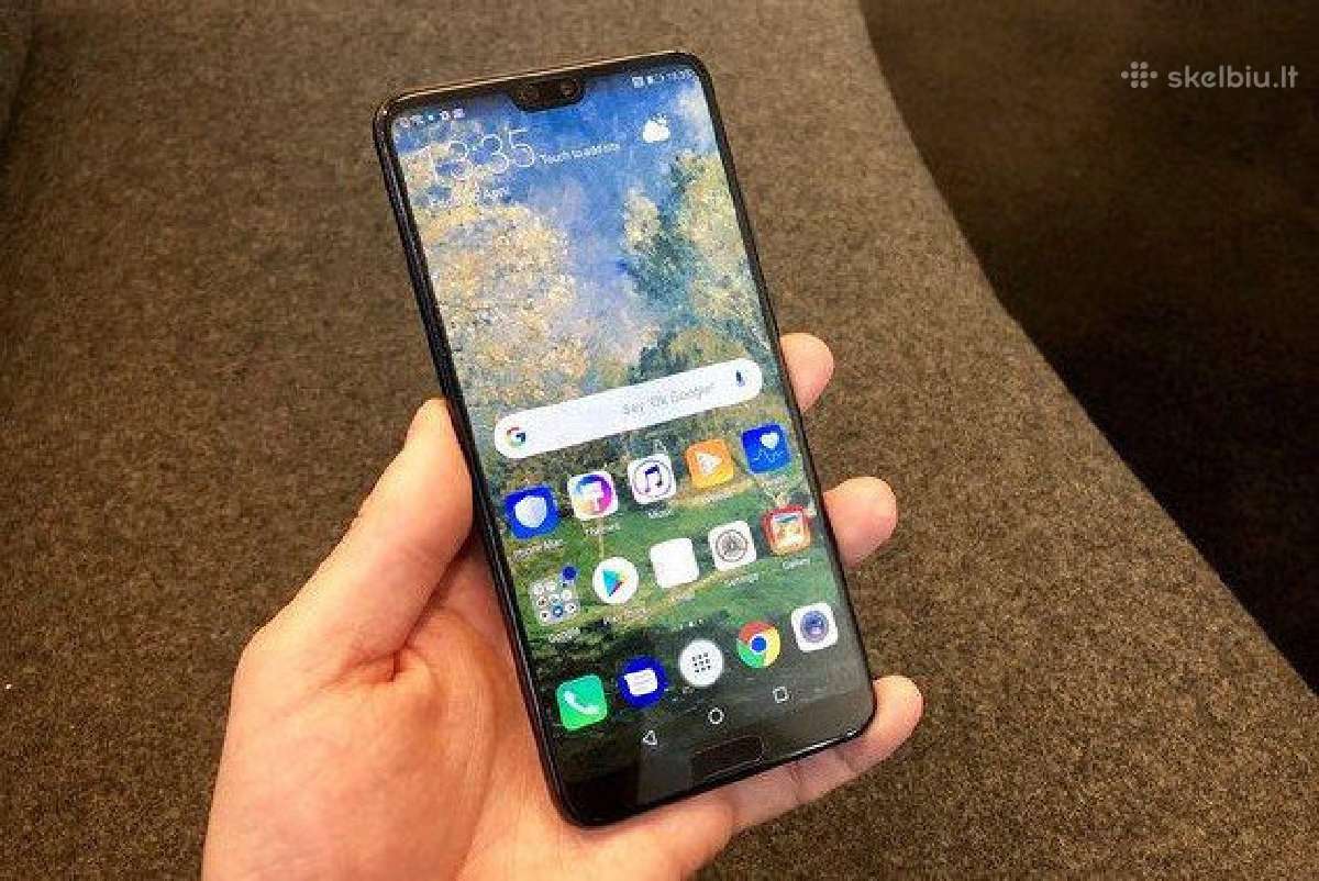 Naujas Huawei P20 Pro Dual Sim 128gb su Garantija
