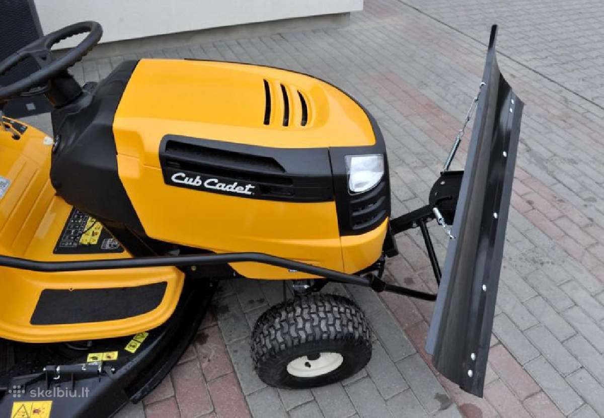 Sniego peilis, valytuvas Cub Cadet traktoriukams - nuotraukos Nr. 6