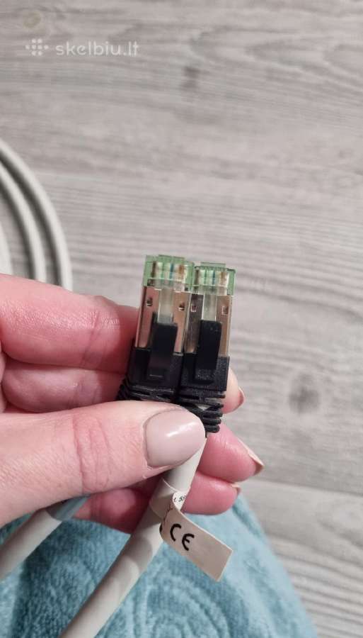 Interneto kabelis - 15 metrų - Cat 8.1 S/ftp Lszh - nuotraukos Nr. 3