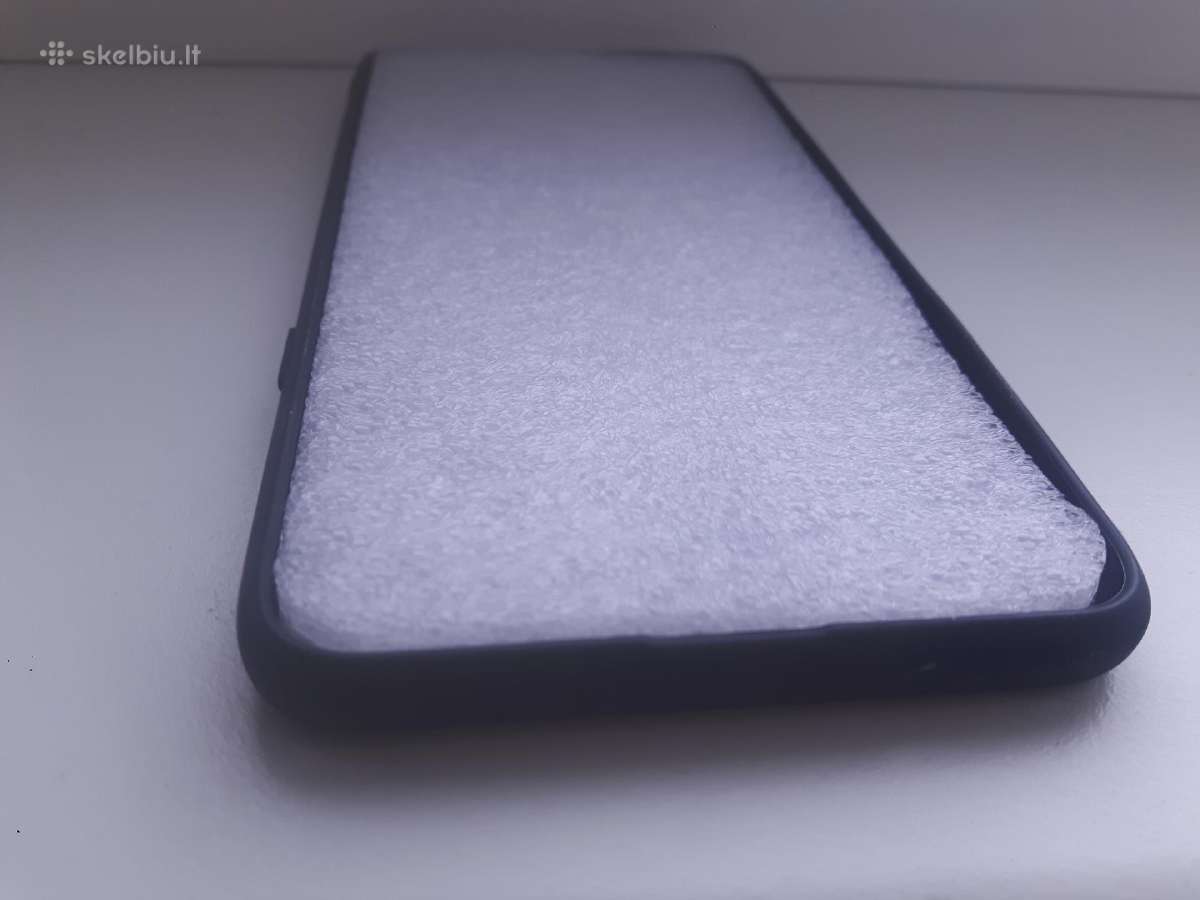 Samsung A20 dėklas silikoninis juodas - nuotraukos Nr. 5