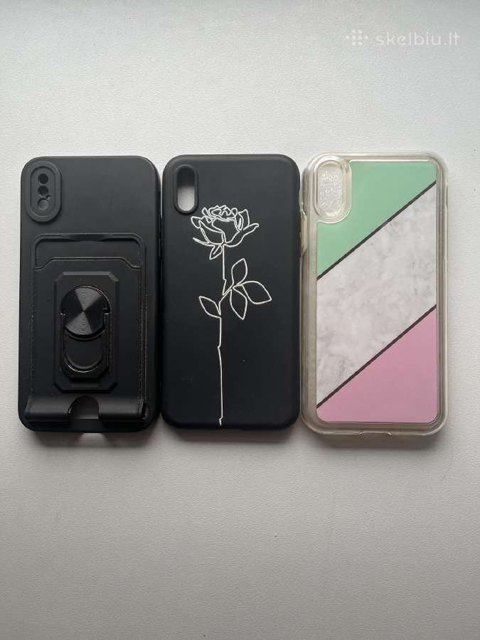 iPhone X dėkliukai